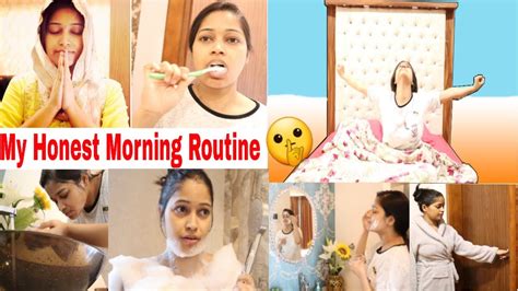 My Honest Morning Routine With Full Shower Routine Diy Skincarebe
