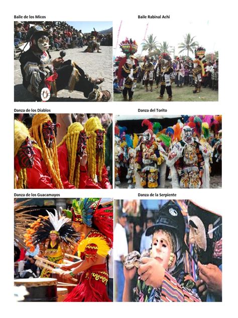 Baile Y Danzas Folkloricas De Guatemala Pueblos Indígenas De Las