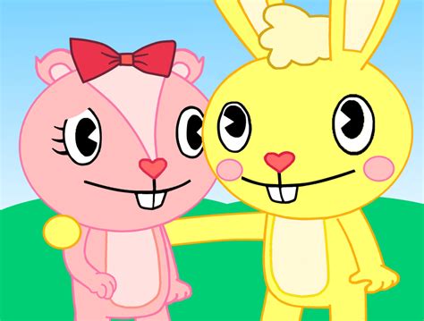Happy Tree Friends Cuddles : Cuddles, Giggles and Toothy (Ha. (picture by l...