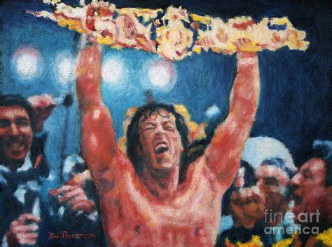 Rocky 2 Victory Painting By Bill Pruitt Pixels