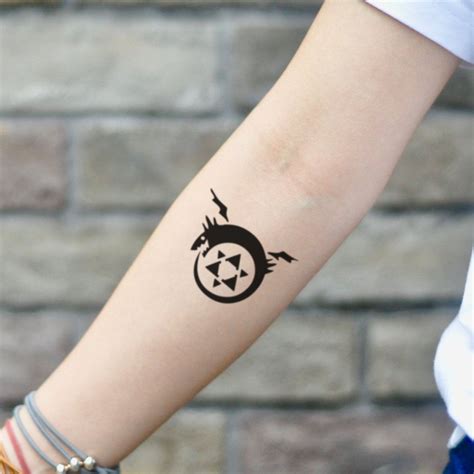Small Fullmetal Alchemist Fma Homunculus Illustrative Tattoo Design
