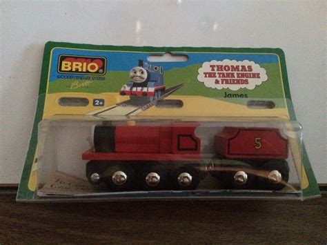 Brio James Engine And Tender For The Thomas Wooden Railway System