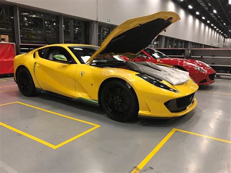 Yellow Ferrari 812 Superfast Looks Bewitching In First Real Life Photos