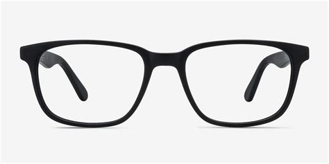 Bristol Confident Matte Black Eyeglasses Eyebuydirect