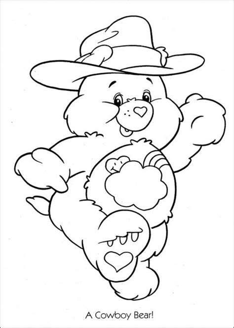 The free coloring sheets can be used by educators or simply by children who love bears. Free Printable Care Bear Coloring Pages For Kids