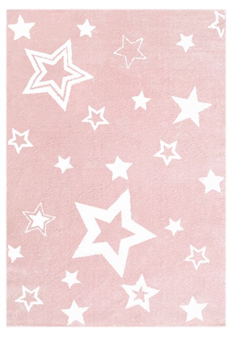 Küchenläufer teppich trendy sterne schwarz beige. Teppich mit Sternen rosa/weiss - HoneyHome.ch