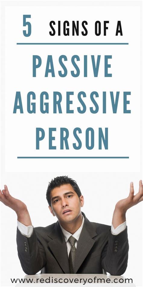 5 Signs Of A Passive Aggressive Person
