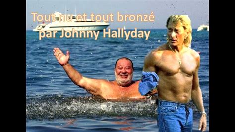 Johnny Hallyday Tout Nu Et Tout Bronzé Ai Cover Youtube
