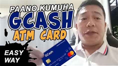How To Get Gcash Atm Card Using Your Gcash App Paano Kumuha Ng Gcash
