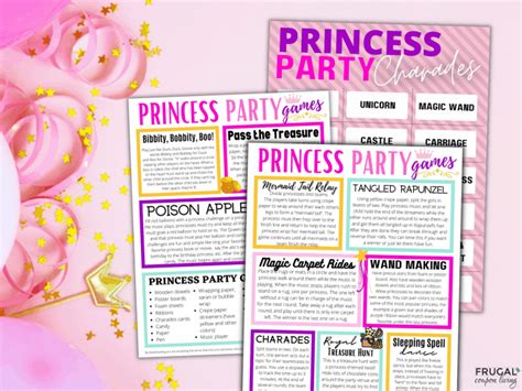 Entertaining Princess Party Games Printable Royal Stamp Of Approval