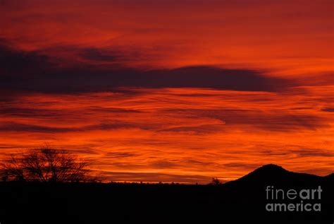 Red Sky At Morning Photograph By Harvey Heikkila Fine Art America