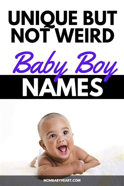 130 Unique But Not Weird Baby Boy Names Mom Baby Heart
