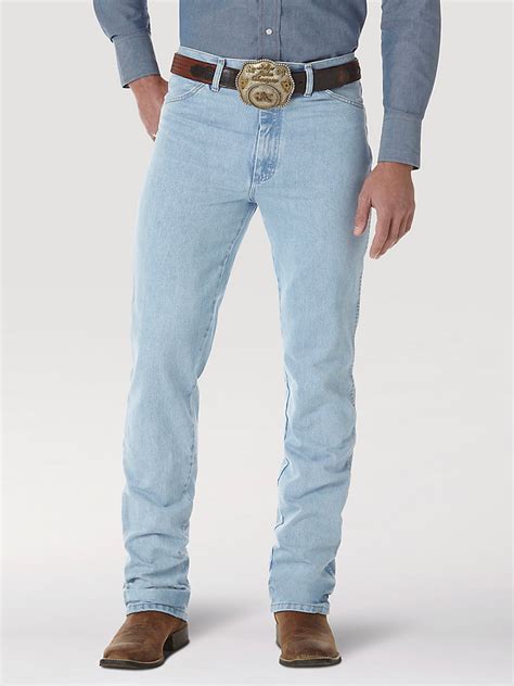 Wrangler Cowboy Cut Slim Fit Jean Mens Jeans Wrangler