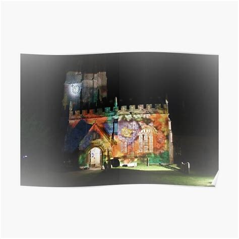 The Painting Of Avebury Church Poster For Sale By Wildlight Redbubble