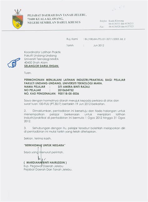 Please fill this form, we will try to respond as soon as possible. Latihan Industri FUU: SURAT PENGESAHAN DARIPADA MAJIKAN ...