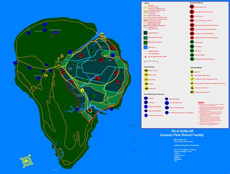 Isla Nublar 1993 Jurassic Pedia