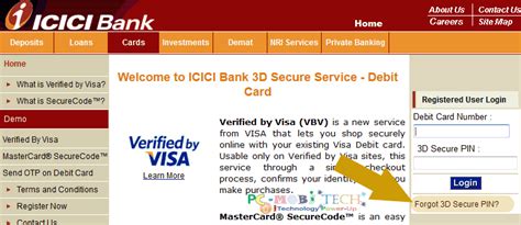 How to change hdfc credit card pin if forgotten. Create, Change and reset 3D Secure authentication PIN (ICICI Bank Card). - PCMobiTech