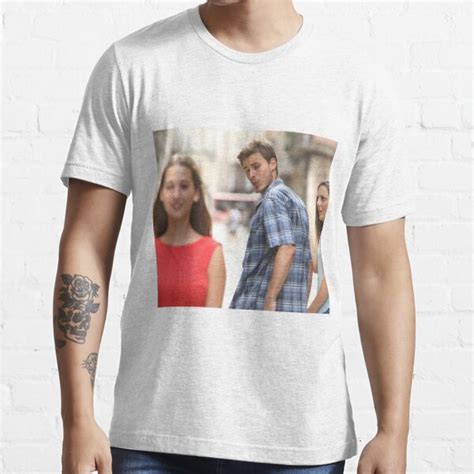 Guy Looking Back Meme Essential T Shirt For Sale By Bebito Redbubble