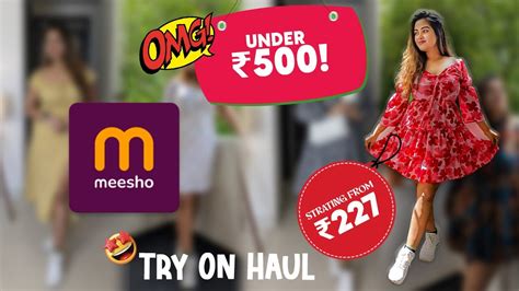 Meesho Fashion Haul 5 Stylish Western Outfits Finds Under 500 Rupees