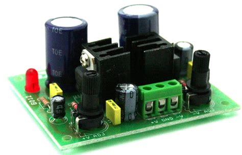 Dual Adjustable Regulated Power Supply 12v To 37v Dc Electronics