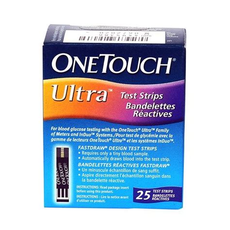 Onetouch Ultra Test Strip25 Strips Prem Medical