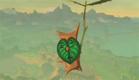 Taulus Helps Link To Find A Korok In Breath Of The Wild Nintendosoup
