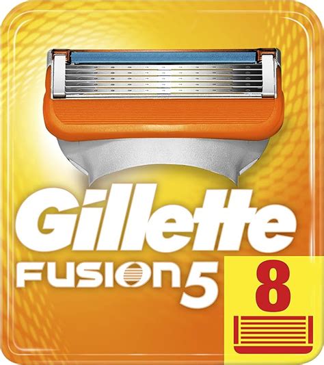 gillette fusion manual razor blades 8 pack health and personal care