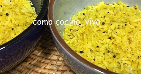 Resultado de búsqueda de arroz basmati. Arroz basmati al limón, con cúrcuma y semillas de mostaza ...