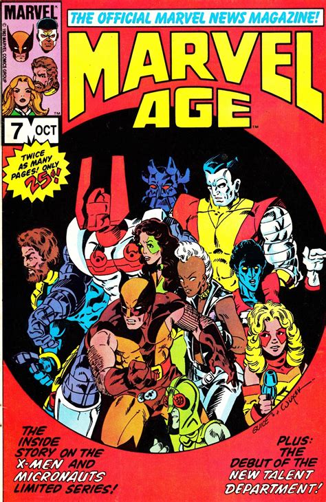 Starlogged Geek Media Again 1983 The X Men And The Micronauts In