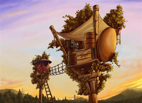 Treehouse By Bleedinghitman On Deviantart