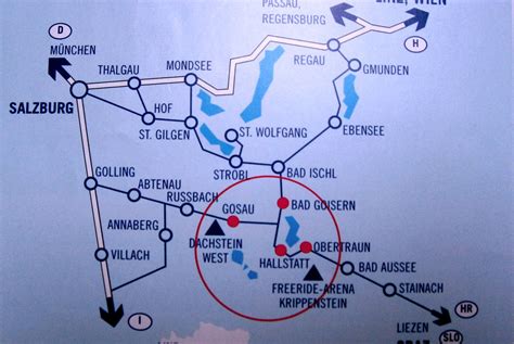 Where Is Hallstatt Located On Map Of Austria Hallstatt Austria