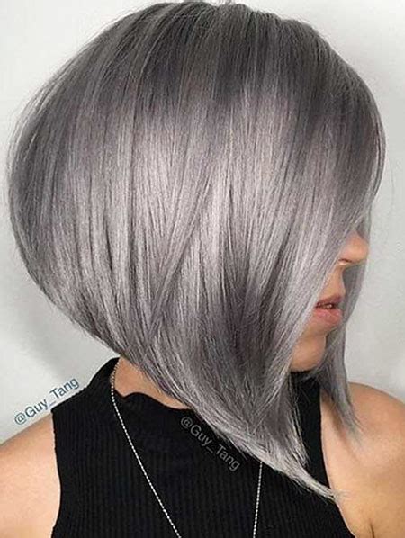 When it comes to short haircuts for thick hair, styling is very easy, but it requires upkeep at the salon. 18 Short Hairstyles for Grey Hair | Short Hair Color