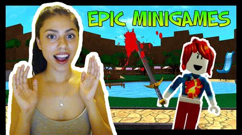 Bloody Battle Epic Minigames Roblox Facecam Youtube