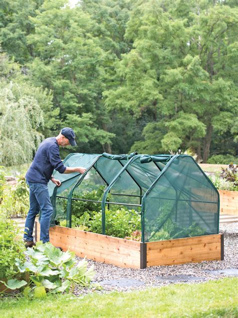 3 Season Garden Protection Tent 4x8 Raised Bed Cover Gardeners