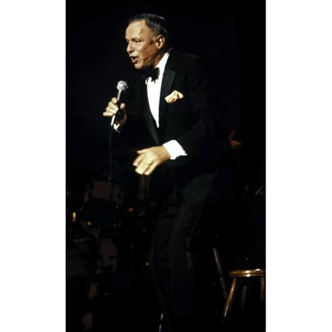 Frank Sinatra Singing Photo Print