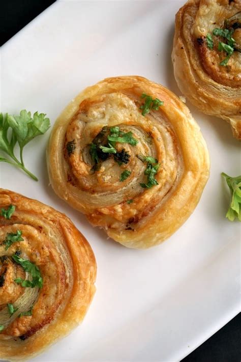 puff pastry pinwheels with ham and cheese my gorgeous recipes