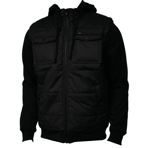 Discover our collection of men's puffer jackets and down coats at asos. RVCA Mens Jacket Puffer Alcatraz Black | Rvca mens, Mens ...