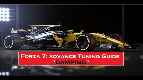 In forza horizon 4, races take place on quite short and curvy tracks, so a good handling, acceleration and a quick start will be more useful than maximum speed. FORZA 7: Tuning Bumps & Rebounds Guide - YouTube
