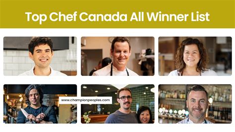 Top Chef Canada All Winner List Championpeoples