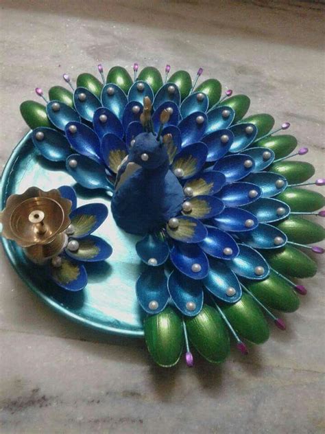 Pin By Rajkamal Kaur On Spoon Art Spoon Crafts Diy Decor Crafts