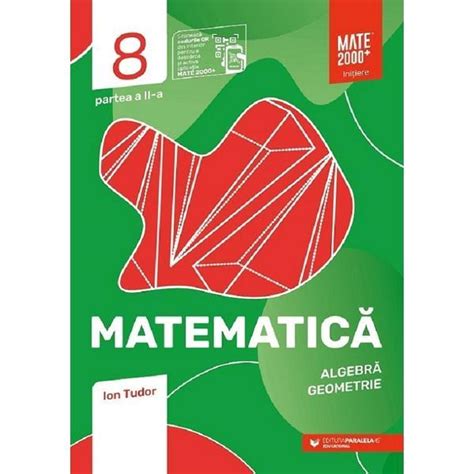 Matematica Clasa 7 Partea 2 Initiere Ion Tudor Editura