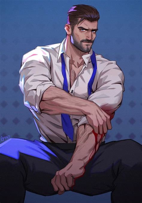 Pin By Th Nguy N On Male Character Design Male Fantasy Art Men Cartoon Man