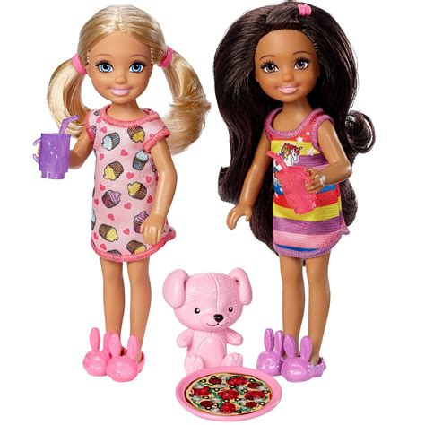 Image For Chelsea 2 Pack Slumber Pa From Mattel Chelsea Doll Barbie