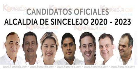 Estos Son Los Siete Candidatos Oficiales Para La Alcald A De Sincelejo
