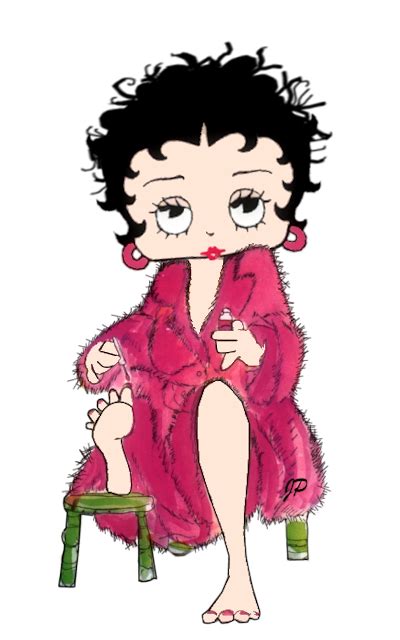 Betty Boop Moving A Bit Slowly This Morning Betty Boop Art Betty Boop Cartoon A Cartoon