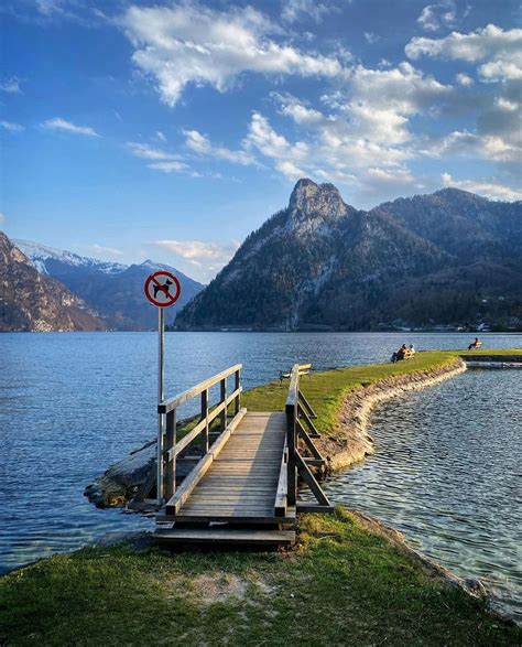 Jezero Traunsee Poznáváme Rakousko