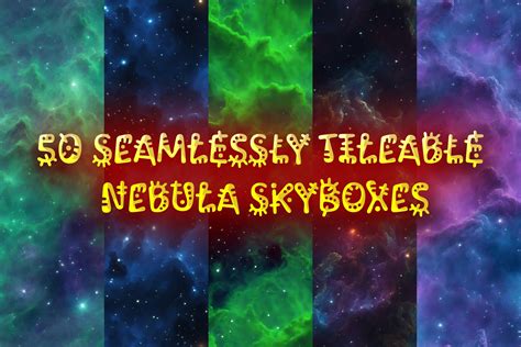 2d Skybox Collection Stellar Nebula Skies Space Backgrounds 2d