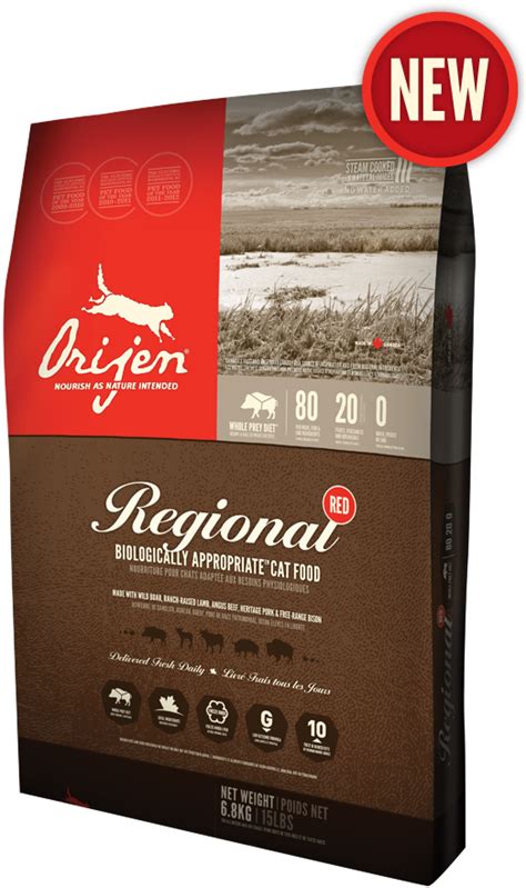 Contactless delivery and your first delivery is free! ORIJEN Regional Red is a symphony of fresh Angus beef ...