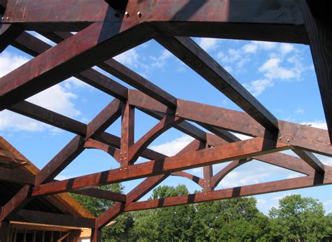 Modified King Post Truss Vermont Timber Works