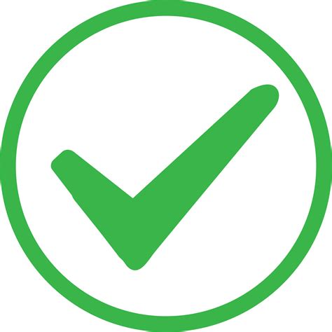Tick Icon Accept Approve Sign Design 10147759 Png